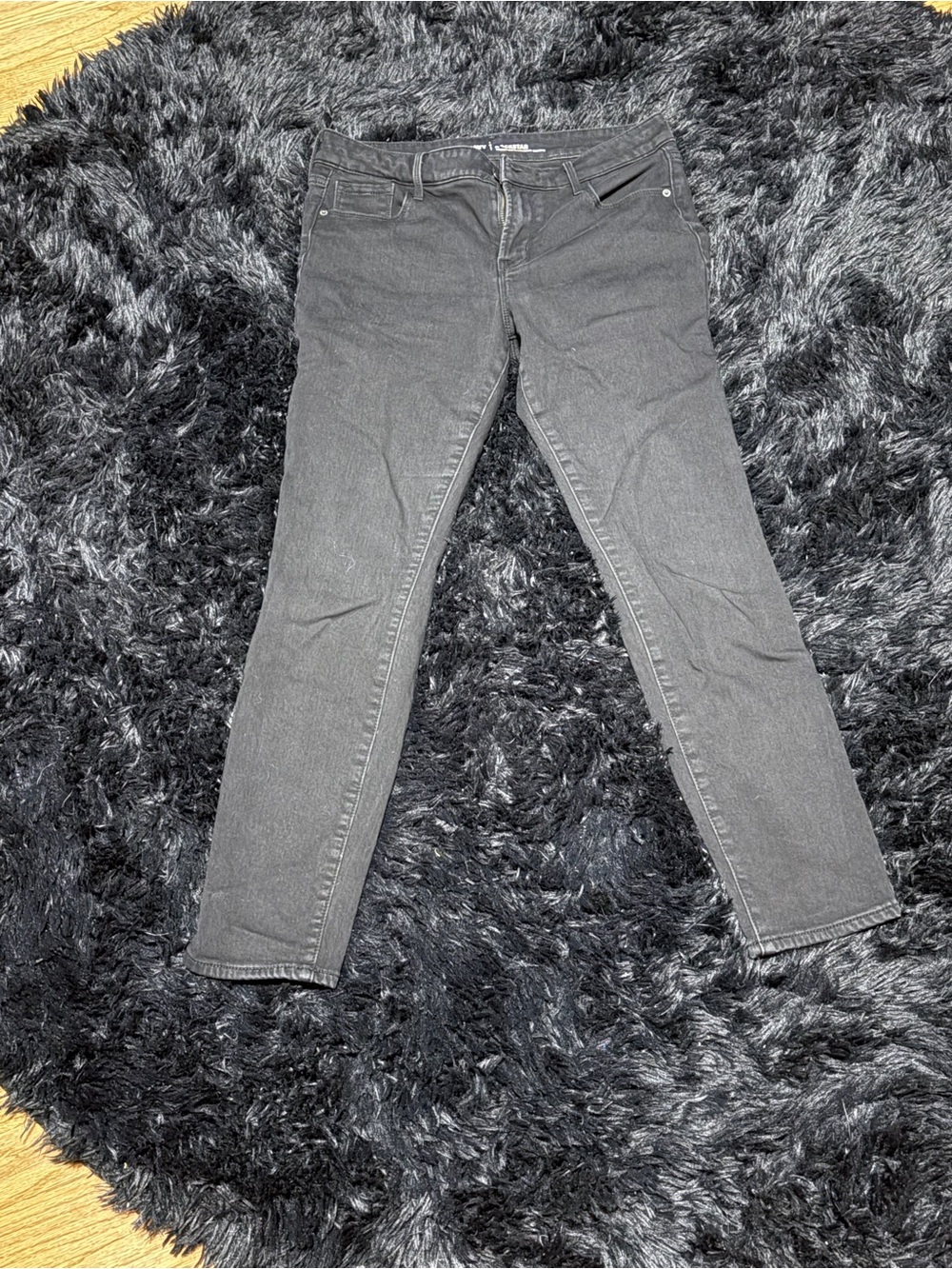 Old Navy Rockstar Secret Soft Black Skinny Jeans